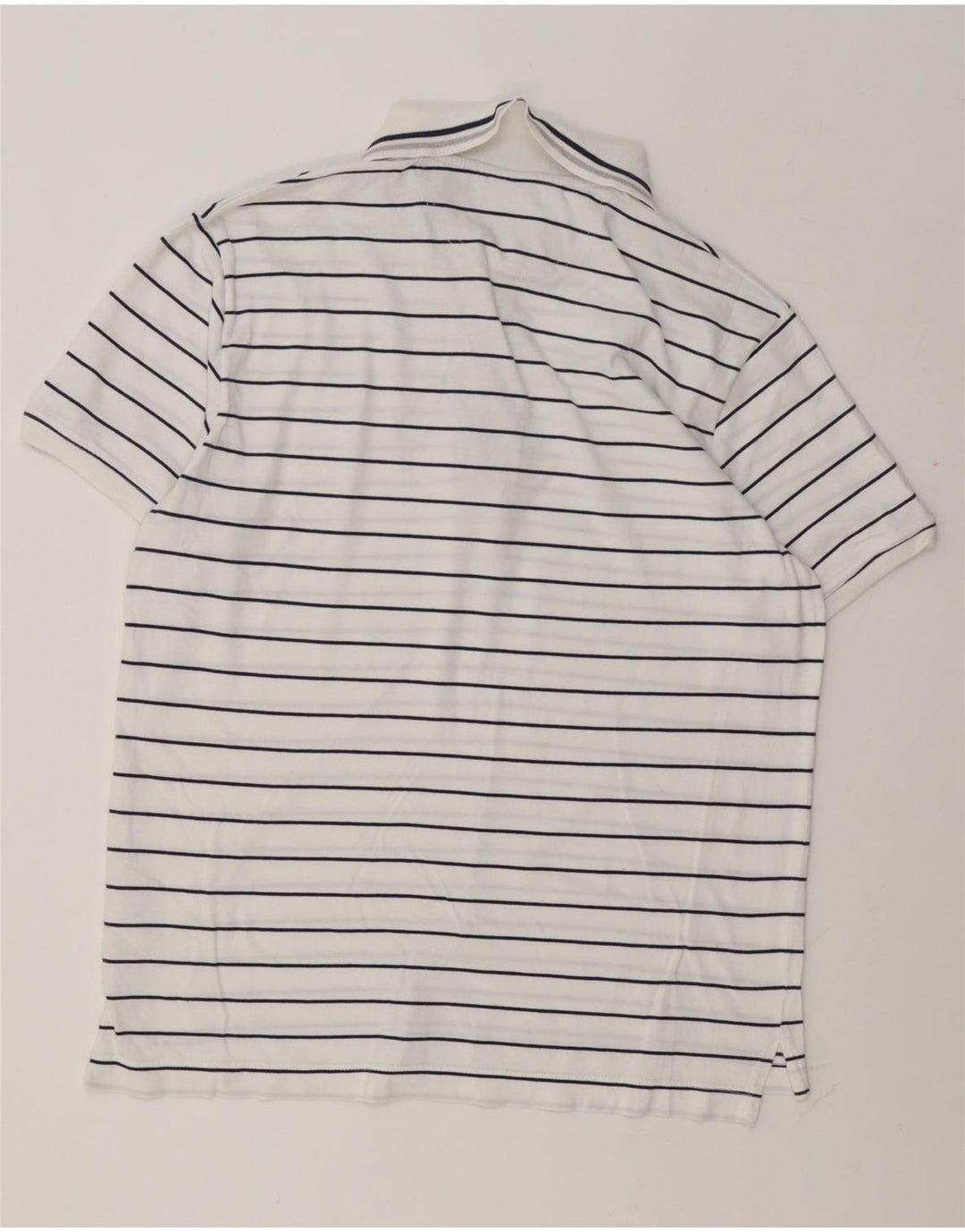 Adidas Mens Polo Shirt UK 40/42 Medium White Cotton
