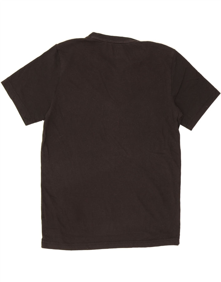 PUMA Mens T-Shirt Top Small Black Polyester Vintage Puma and Second-Hand Puma from Messina Hembry 