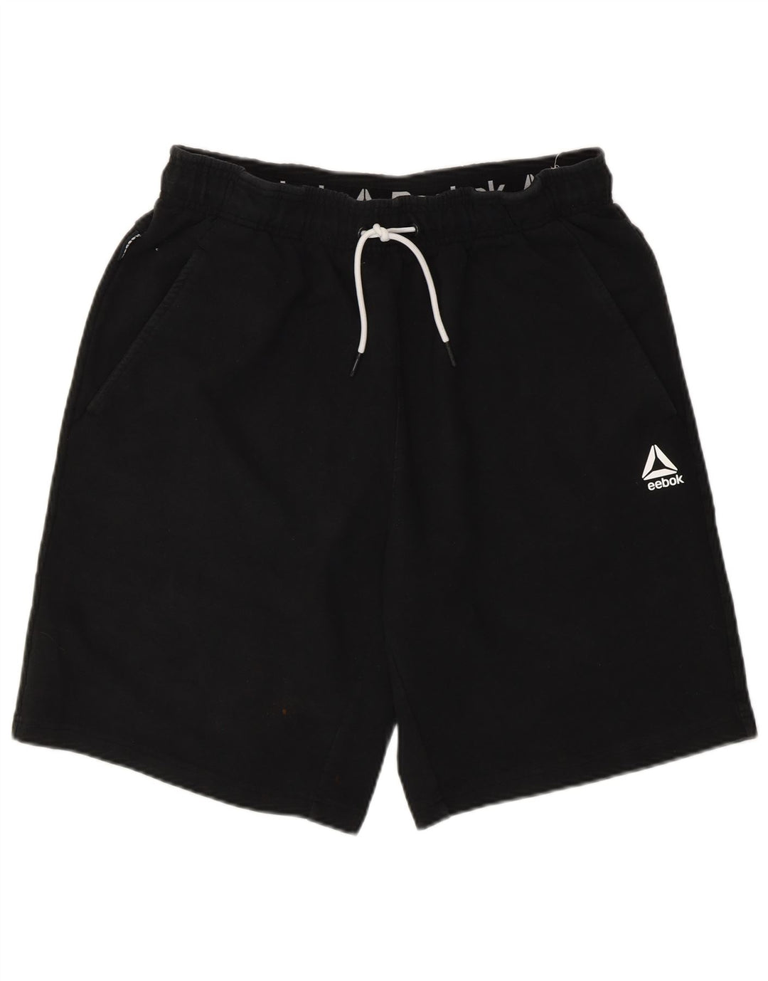 Reebok Mens Sport Shorts Medium  Black Cotton