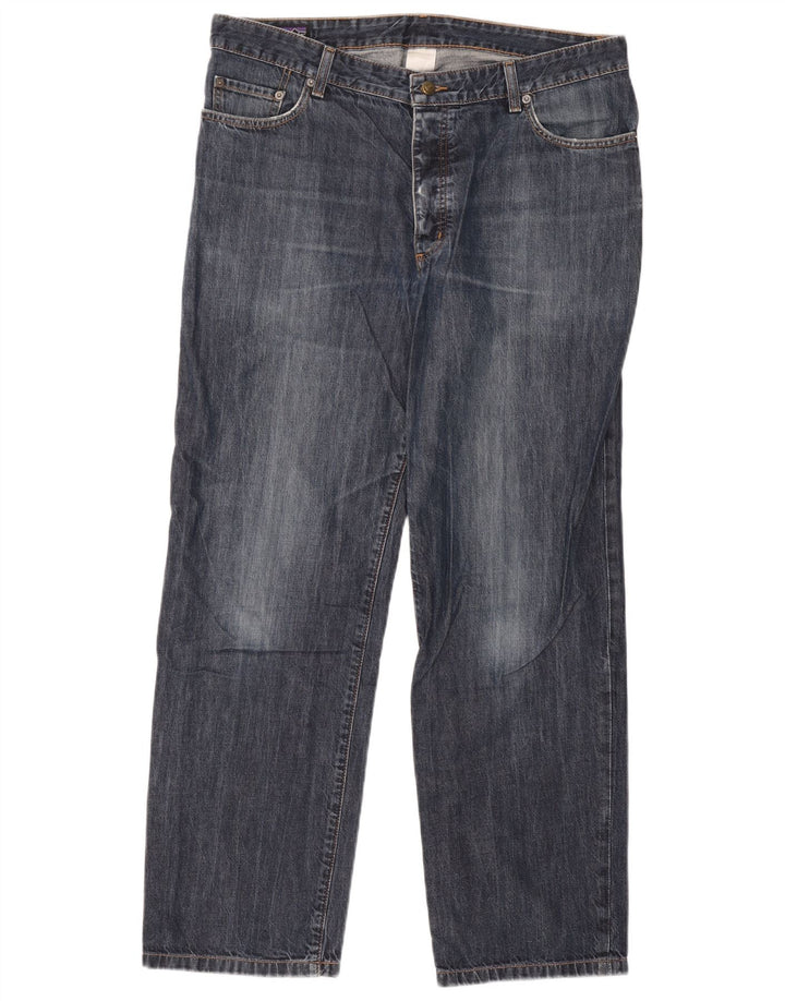 Patagonia Mens Straight Jeans W38 L31 Blue Cotton