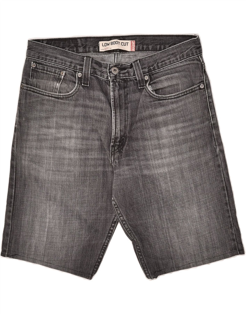 LEVI'S Mens Denim Shorts W33 Medium Grey Cotton | Vintage Levi's | Thrift | Second-Hand Levi's | Used Clothing | Messina Hembry 