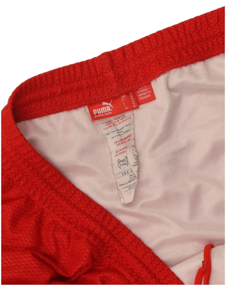 Puma Mens VfB Stuttgart Sport Shorts XL  Red Polyester