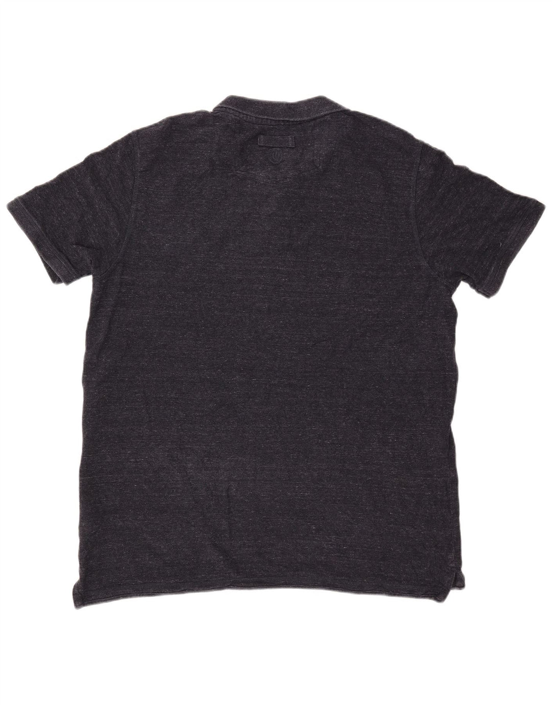 FAT FACE Mens Polo Shirt 2XL Navy Blue Flecked Cotton