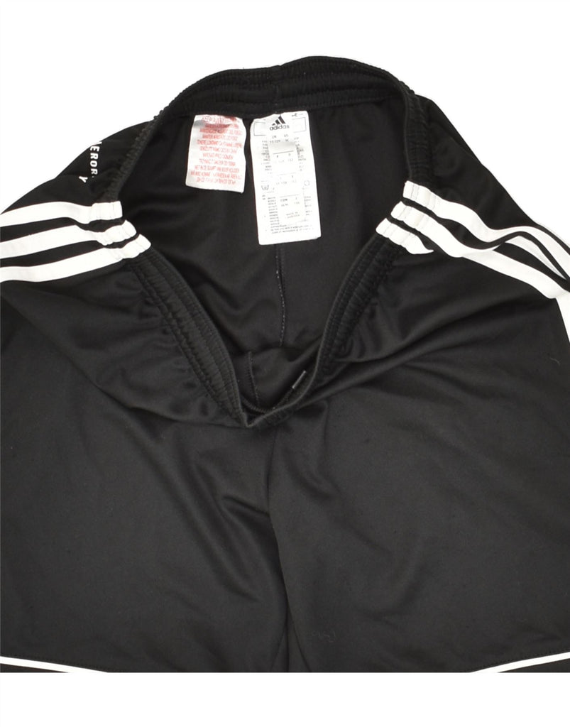 ADIDAS Boys Aeroready Sport Shorts 11-12 Years Black Polyester | Vintage Adidas | Thrift | Second-Hand Adidas | Used Clothing | Messina Hembry 