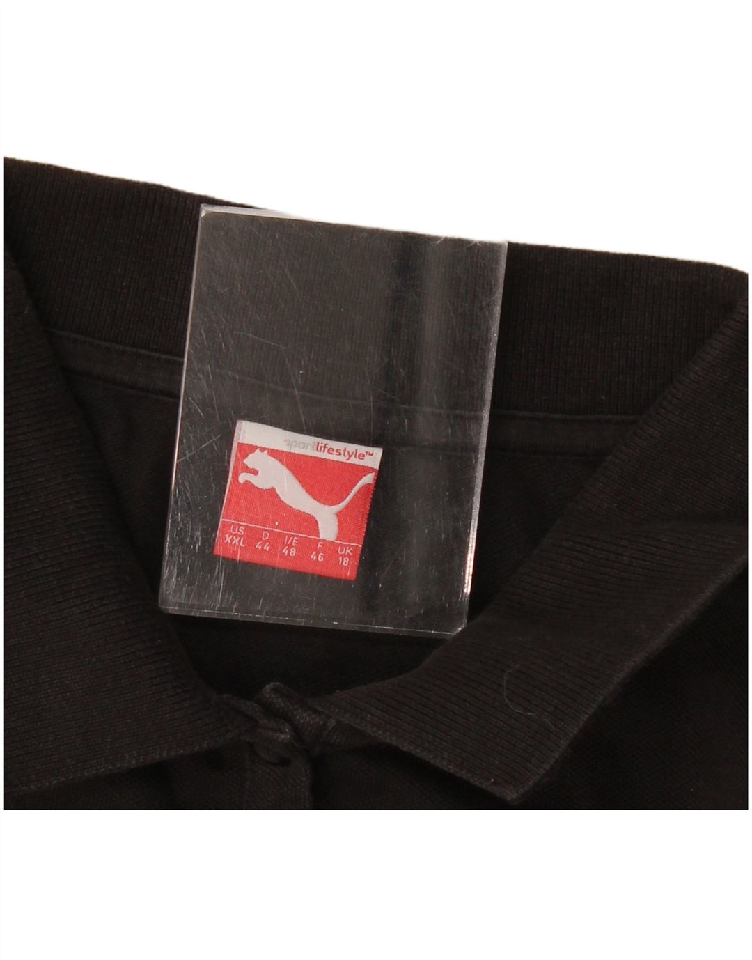 PUMA Womens Polo Shirt UK 18 XL Black