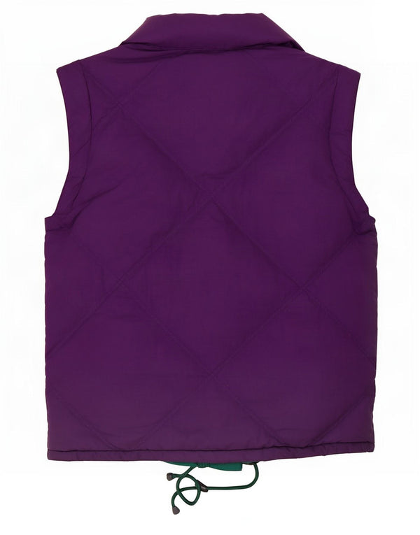 Lotto Mens Reversible Padded Gilet UK 40 Large Purple Polyester