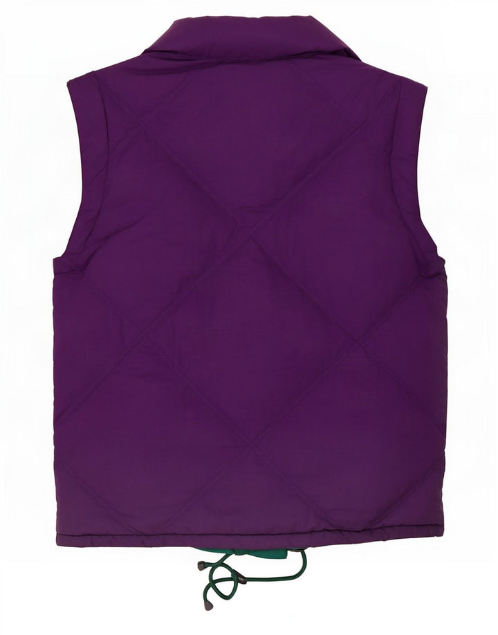 Lotto Mens Reversible Padded Gilet UK 40 Large Purple Polyester