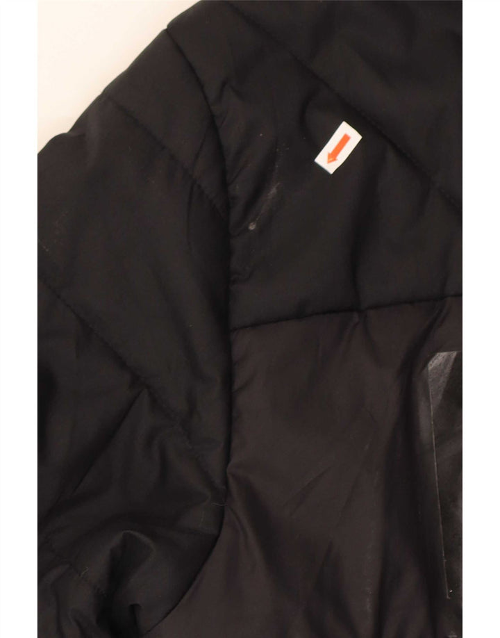 Puma Mens Graphic Padded Jacket UK 40 Large Black Polyester