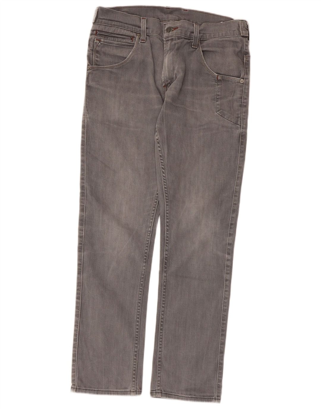 Levi's Womens 511 Skinny Jeans W33 L30 Grey Cotton