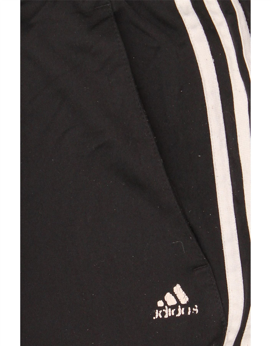 Adidas Mens Tracksuit Trousers UK 36/38 Small Black Polyester