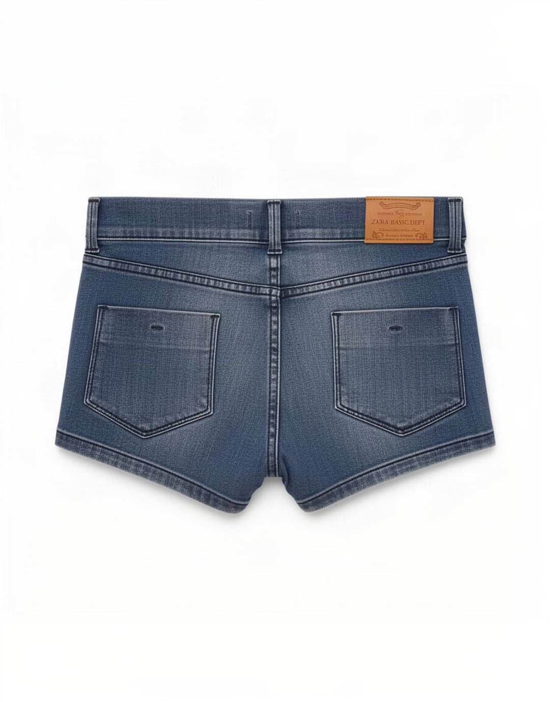 Zara Womens Denim Shorts EU 38 Small W28 Blue Cotton