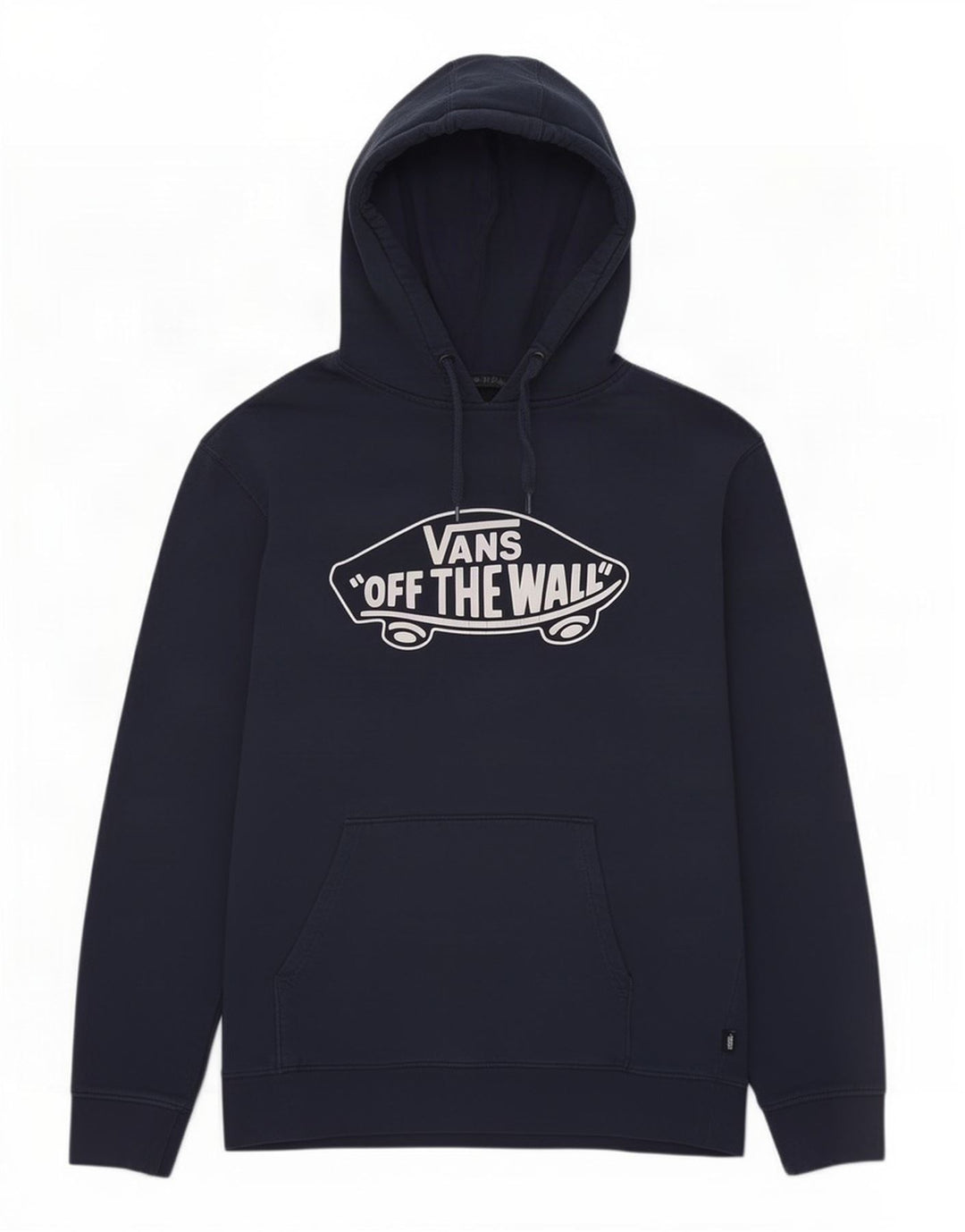 Vans Mens Graphic Hoodie Jumper Large Navy Blue