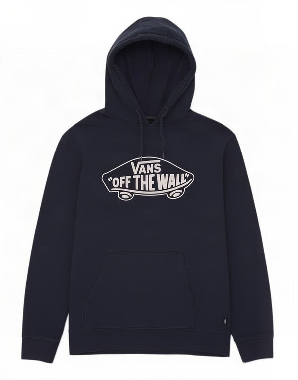 Vans Mens Graphic Hoodie Jumper Large Navy Blue