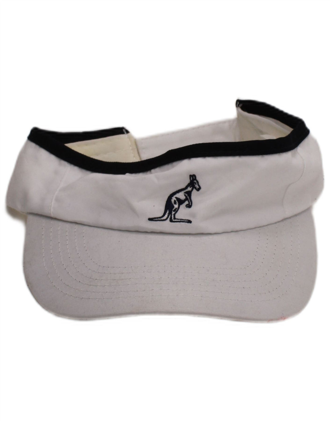 AUSTRALIAN L'ALPINA Womens Graphic Visor Cap One Size White Sports