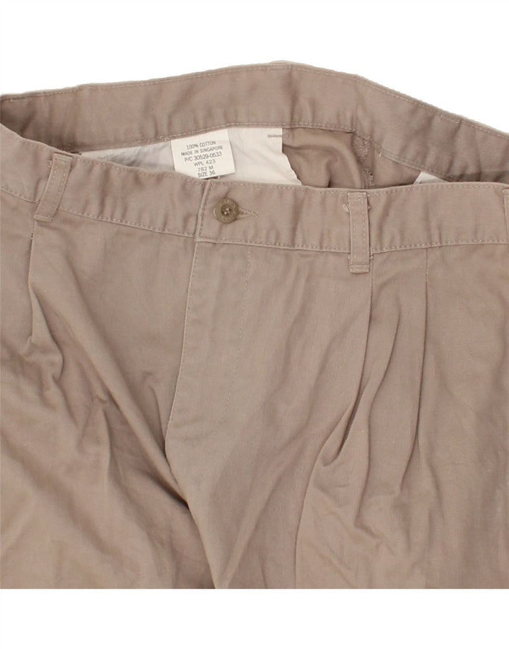 DOCKERS Mens Pegged Chino Shorts W36 Large Brown Cotton Vintage Dockers and Second-Hand Dockers from Messina Hembry 