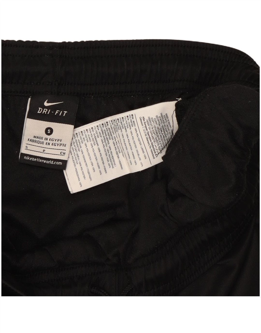 Nike Mens Dri Fit Sport Shorts Small  Black Polyester