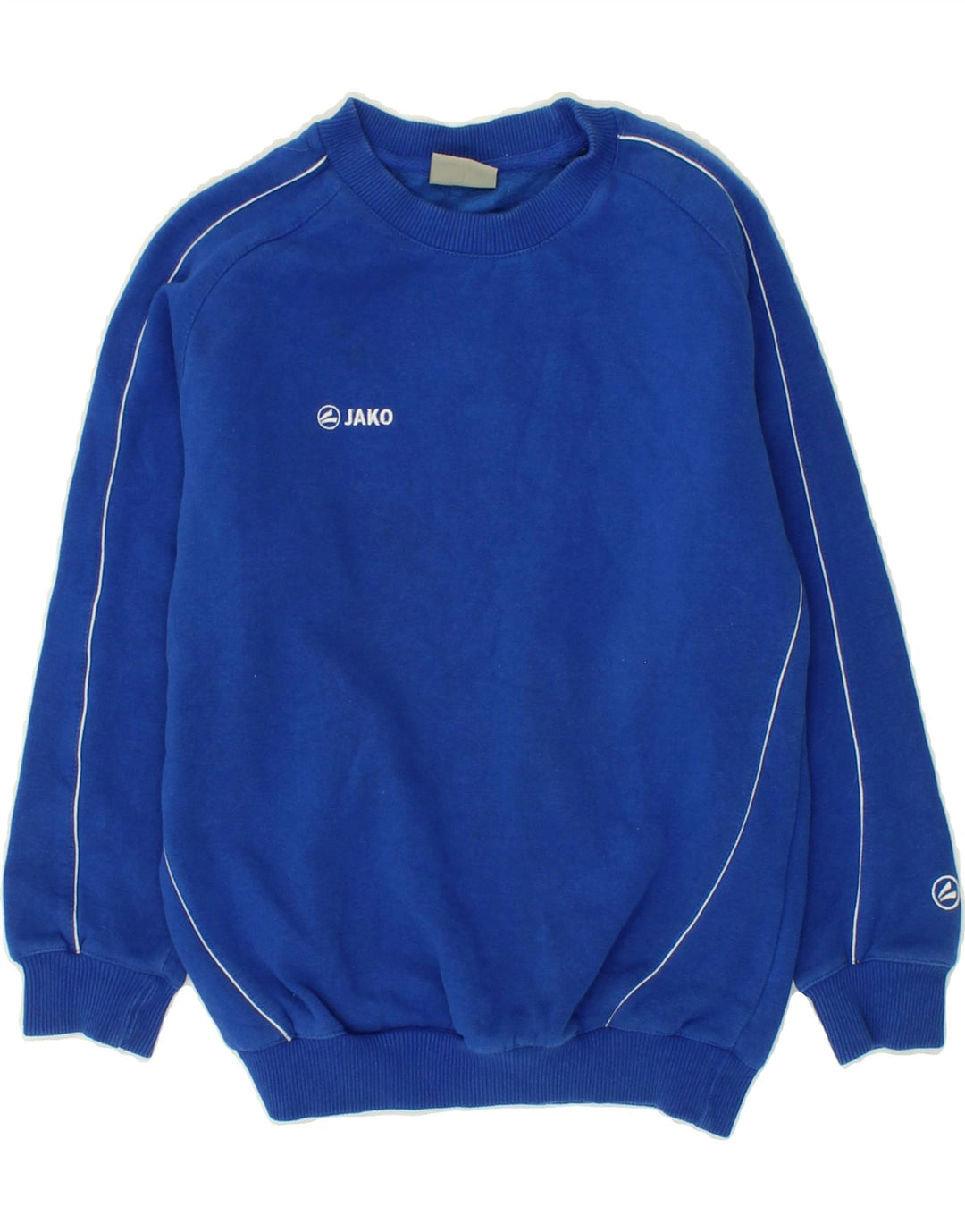 JAKO Boys Graphic Sweatshirt Jumper 7-8 Years Blue Cotton Vintage Jako and Second-Hand Jako from Messina Hembry 