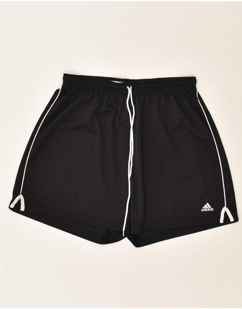 ADIDAS Womens Sport Shorts XL Black Polyester Vintage Adidas and Second-Hand Adidas from Messina Hembry 