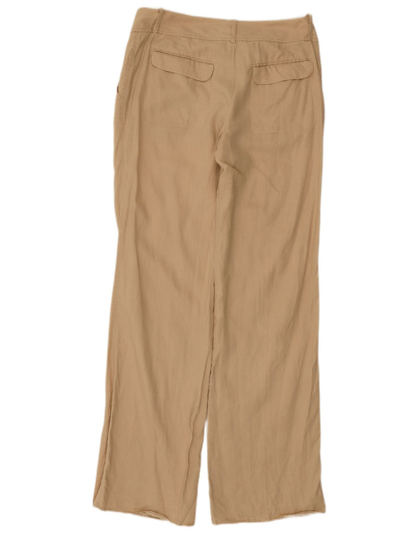 Marc O'Polo Womens Straight Chino Trousers EU 38 Medium W32 L34 Beige Linen
