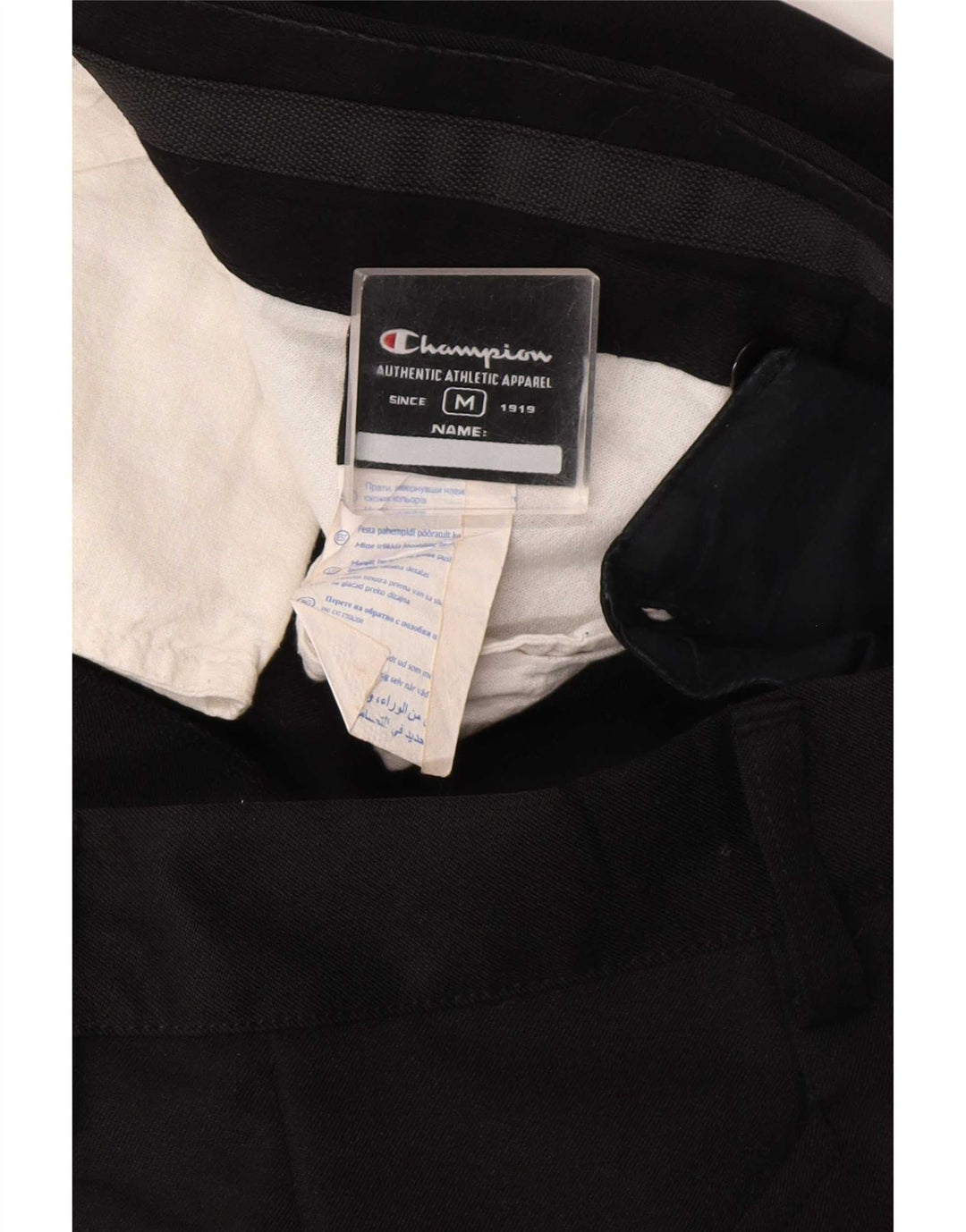 Champion Mens Straight Casual Trousers Medium W32 L30 Black