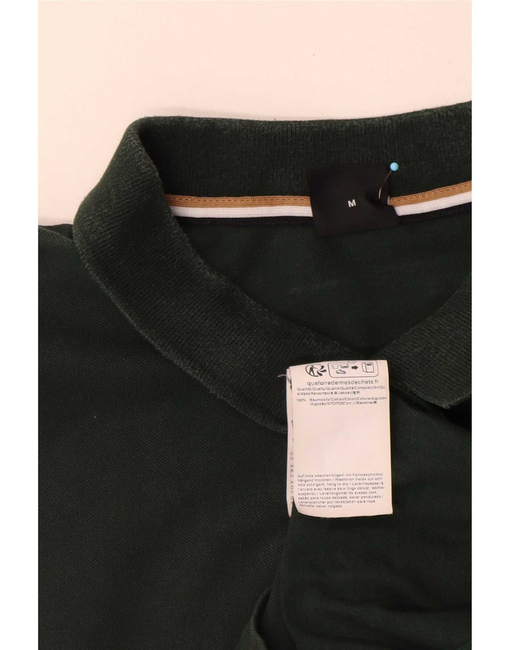 Hugo Boss Mens Polo Shirt Medium Green Cotton