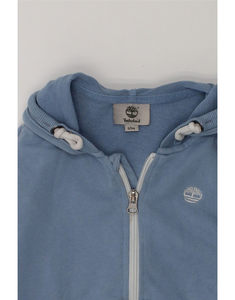 TIMBERLAND Boys Zip Hoodie Sweater 2-3 Years Blue Cotton | Vintage Timberland | Thrift | Second-Hand Timberland | Used Clothing | Messina Hembry 