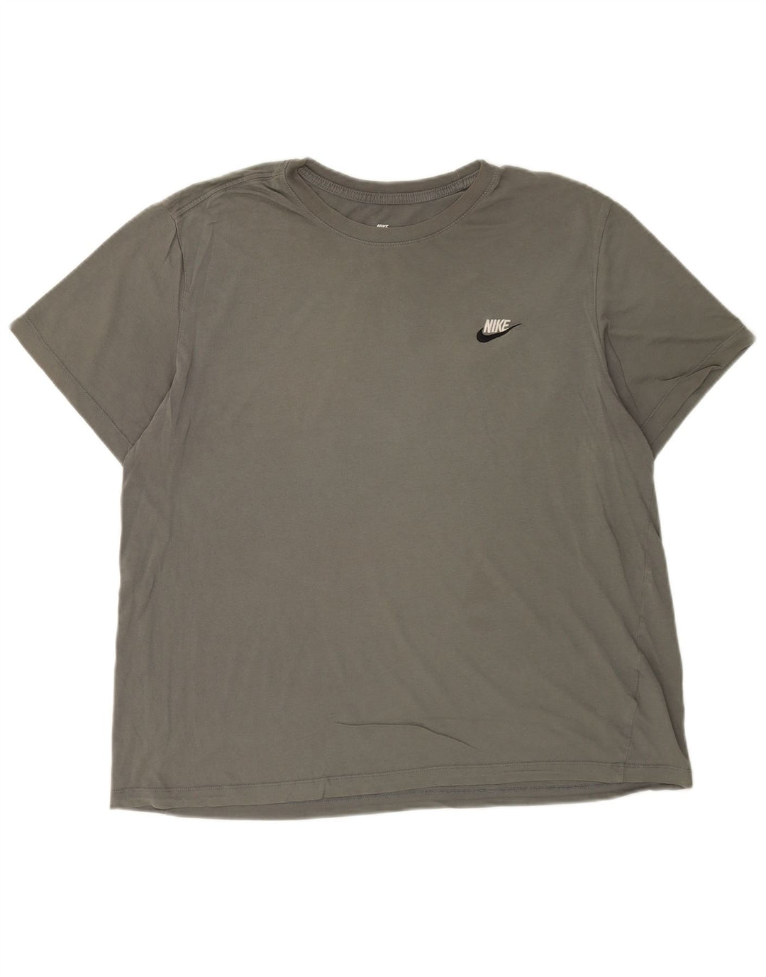 Nike Mens T-Shirt Top XL Green Cotton