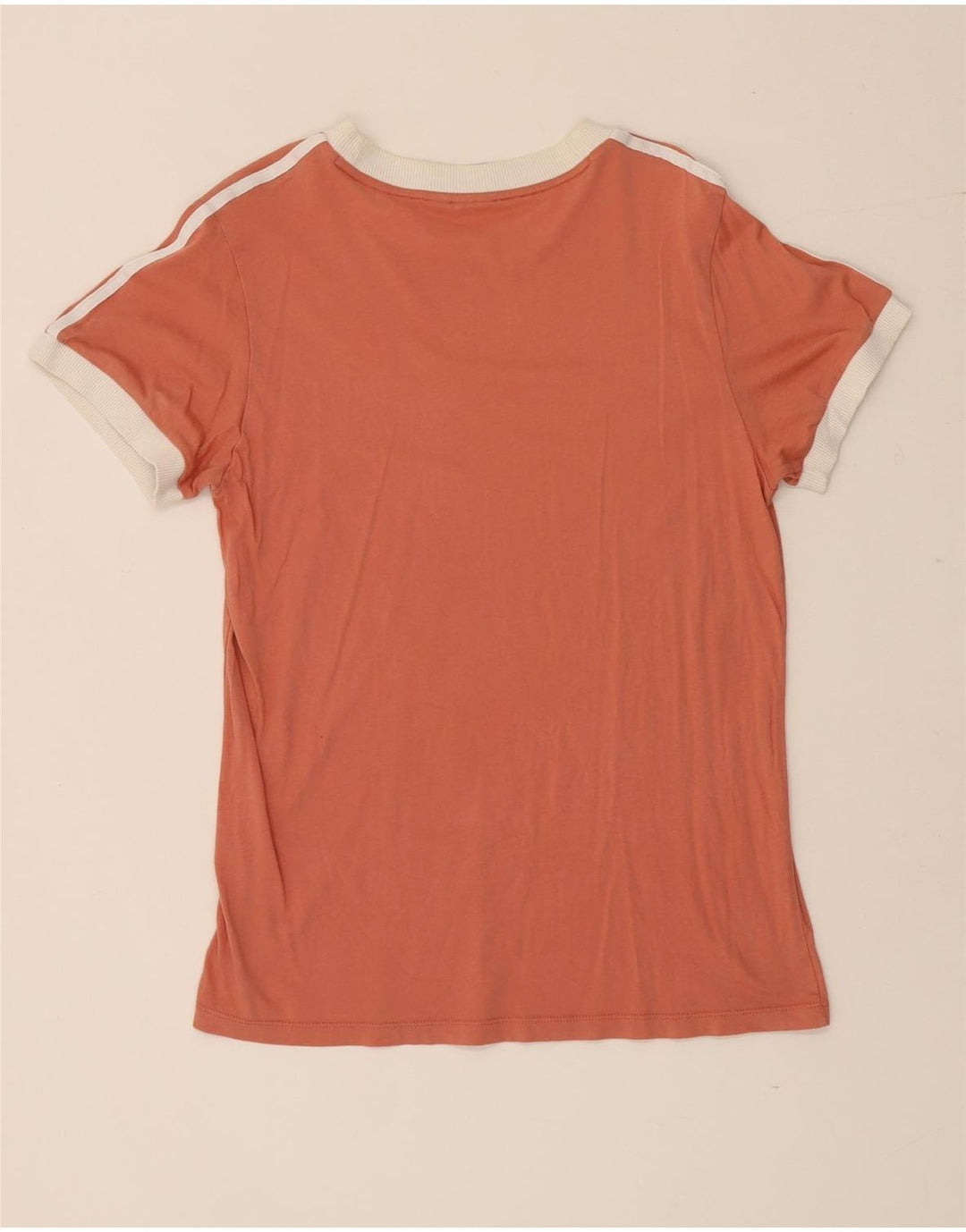 Adidas Womens T-Shirt Top UK 8 Small Pink
