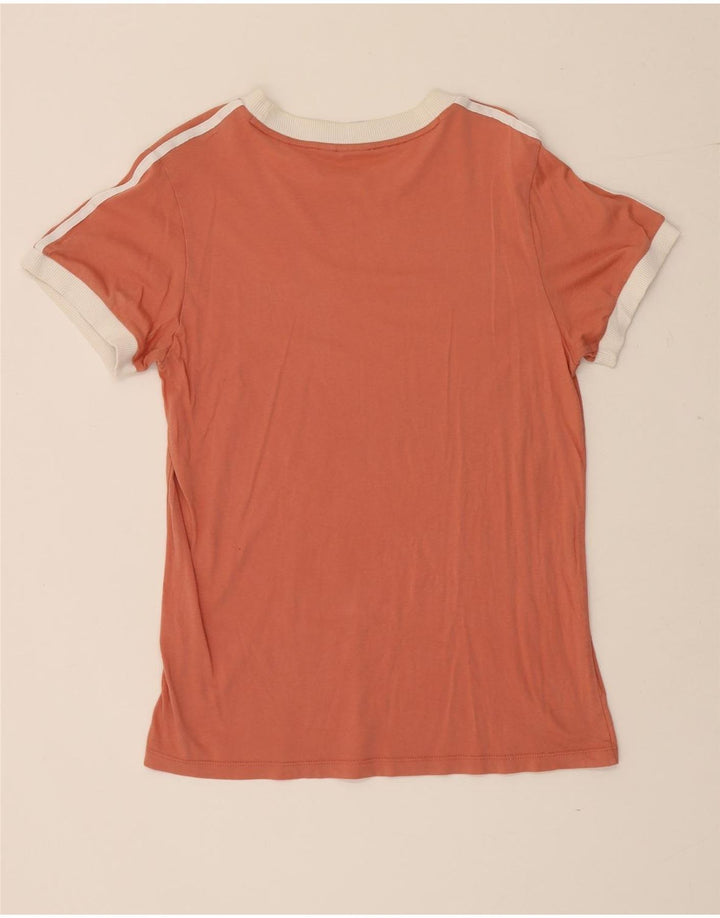 Adidas Womens T-Shirt Top UK 8 Small Pink