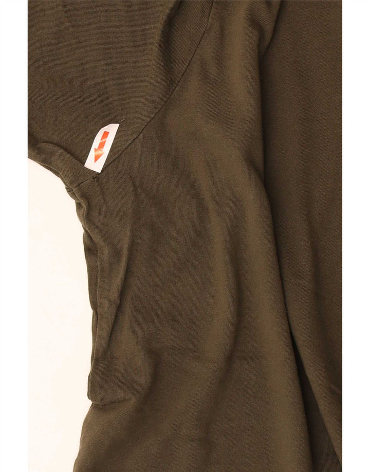 Puma Mens Graphic T-Shirt Top Medium Khaki