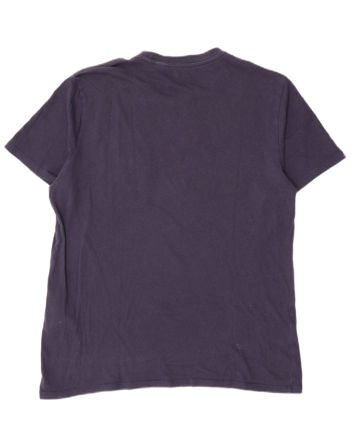 Levi's Mens T-Shirt Top Large Navy Blue Cotton