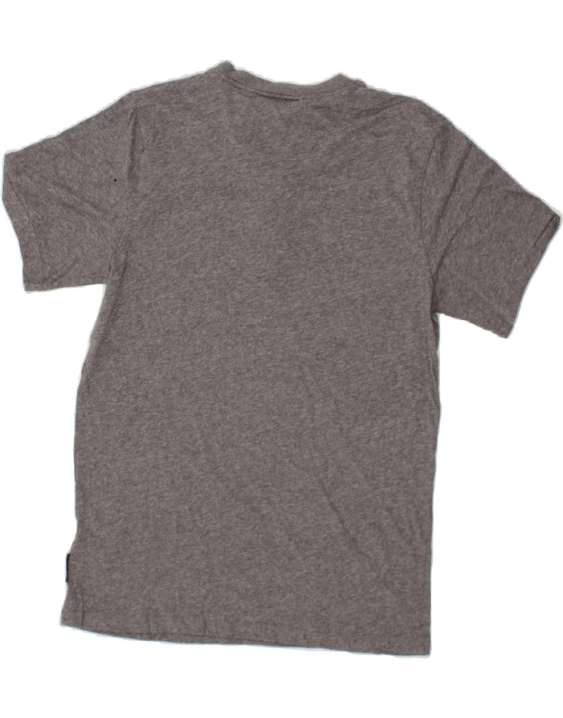 EDDIE BAUER Mens T-Shirt Top Small Grey Flecked Cotton Vintage Eddie Bauer and Second-Hand Eddie Bauer from Messina Hembry 