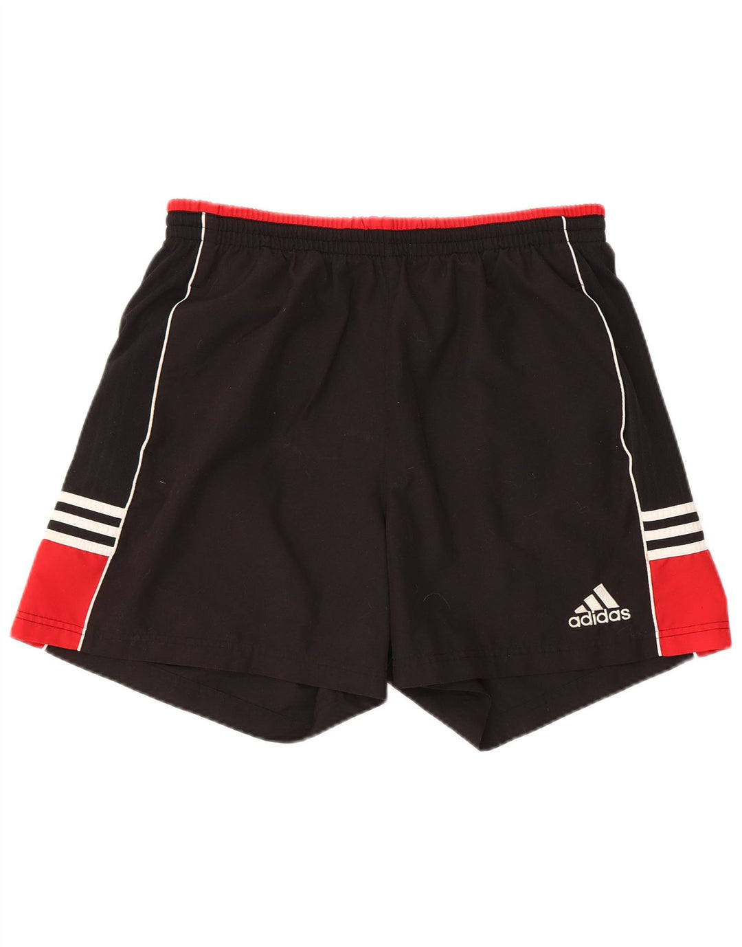 Adidas Mens Sport Shorts UK 38 Medium  Black Colourblock Polyester