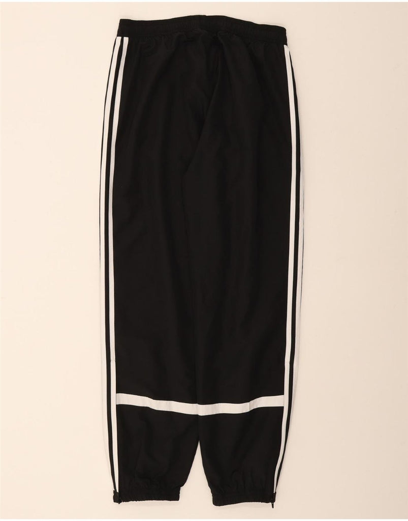 ADIDAS Mens Graphic Tracksuit Trousers Joggers Medium Black Polyester Vintage Adidas and Second-Hand Adidas from Messina Hembry 