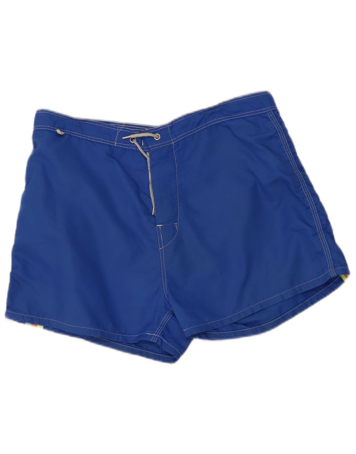 Sundek Mens Swimming Shorts Large Blue Nylon
