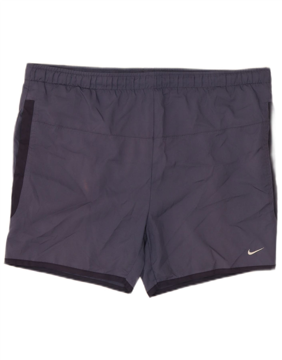 Nike Mens Swimming Shorts UK 39/41 Medium Navy Blue Colourblock Polyester