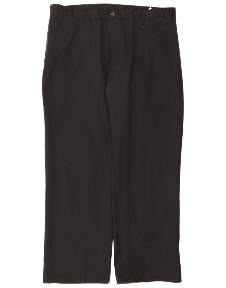 Dickies Mens Regular Chino Trousers W40 L32 Black Polyester