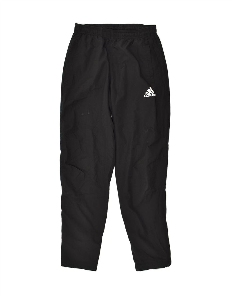 ADIDAS Mens Climalite Tracksuit Trousers Small Black Polyester | Vintage Adidas | Thrift | Second-Hand Adidas | Used Clothing | Messina Hembry 