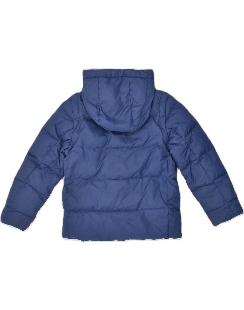 WOOLRICH Boys Hooded Padded Jacket 5-6 Years Blue Polyester | Vintage Woolrich | Thrift | Second-Hand Woolrich | Used Clothing | Messina Hembry 