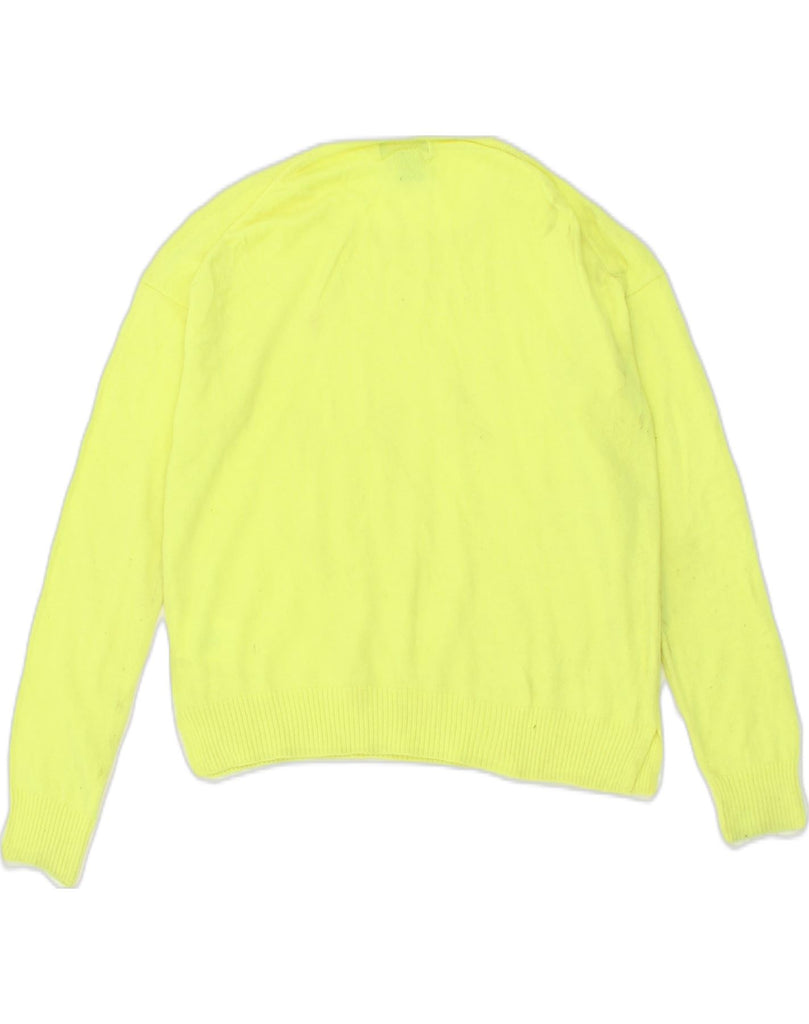 POLO RALPH LAUREN Girls Crew Neck Jumper Sweater 8-9 Years Medium Yellow | Vintage Polo Ralph Lauren | Thrift | Second-Hand Polo Ralph Lauren | Used Clothing | Messina Hembry 