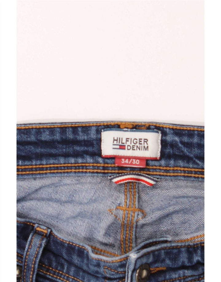 Tommy Hilfiger Mens Bootcut Jeans W34 L30 Blue