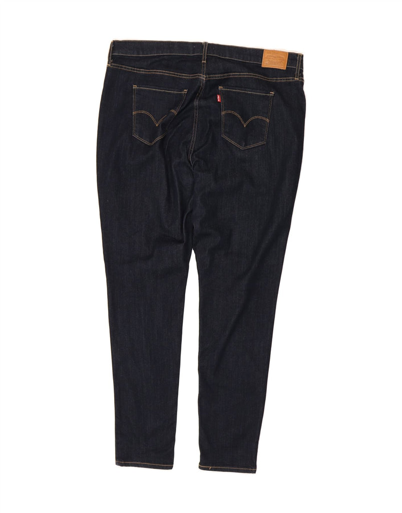 LEVI'S Womens 721 High Rise Skinny Jeans US 20 3XL W40 L31 Navy Blue Vintage Levi's and Second-Hand Levi's from Messina Hembry 