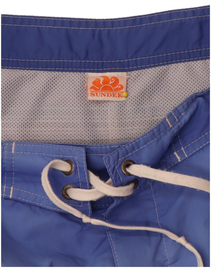 Sundek Mens Swimming Shorts Medium Blue