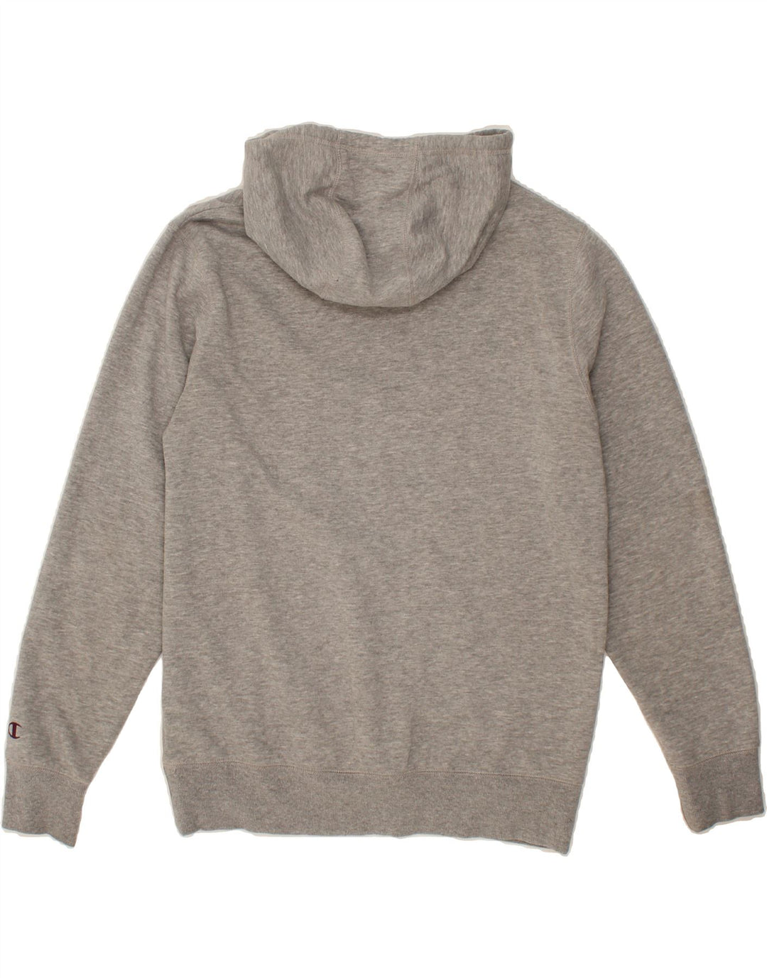 CHAMPION Mens Graphic Hoodie Jumper Large Grey Cotton Vintage Champion and Second-Hand Champion from Messina Hembry 