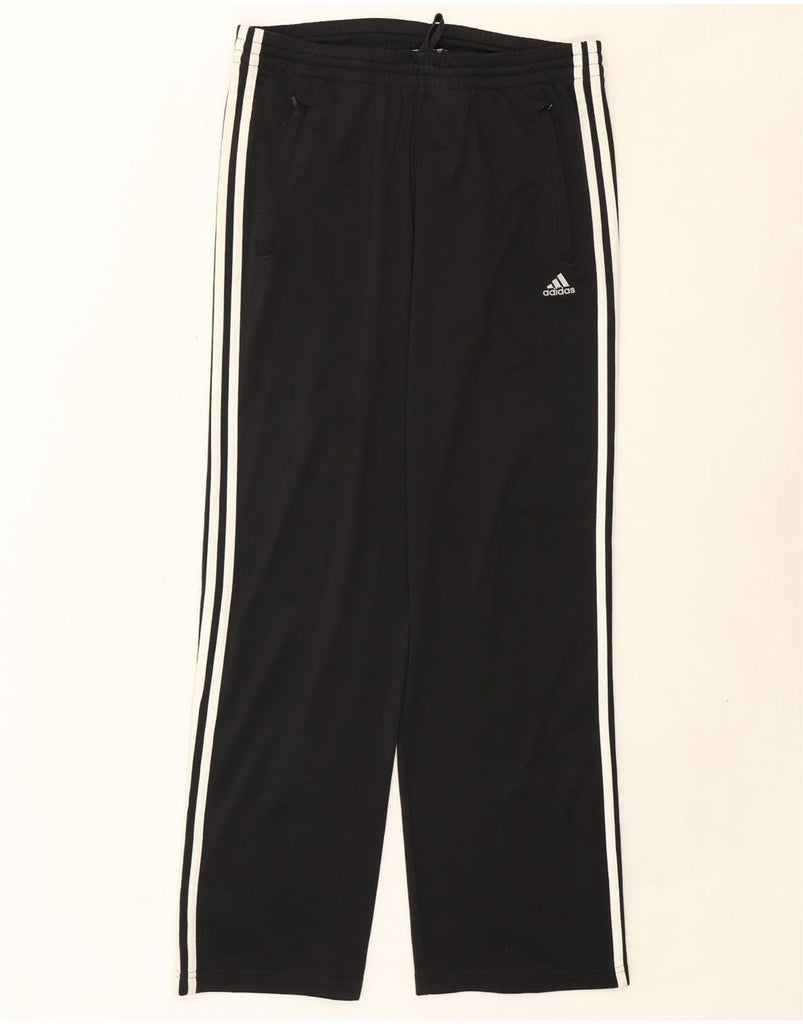 ADIDAS Mens Tracksuit Trousers Small  Black Polyester Vintage Adidas and Second-Hand Adidas from Messina Hembry 