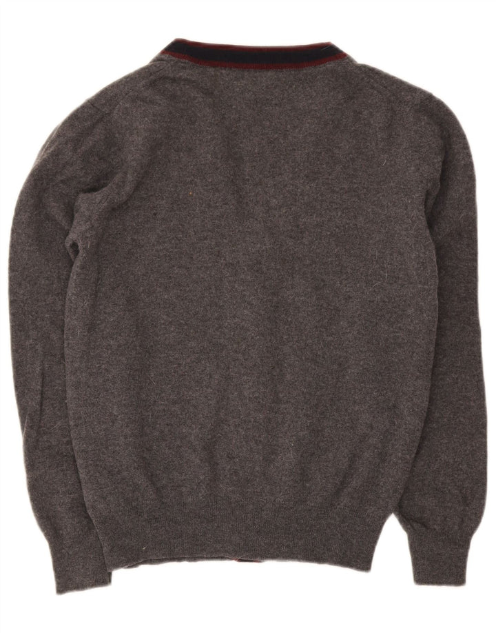 Fred Perry Mens Medium Grey Wool