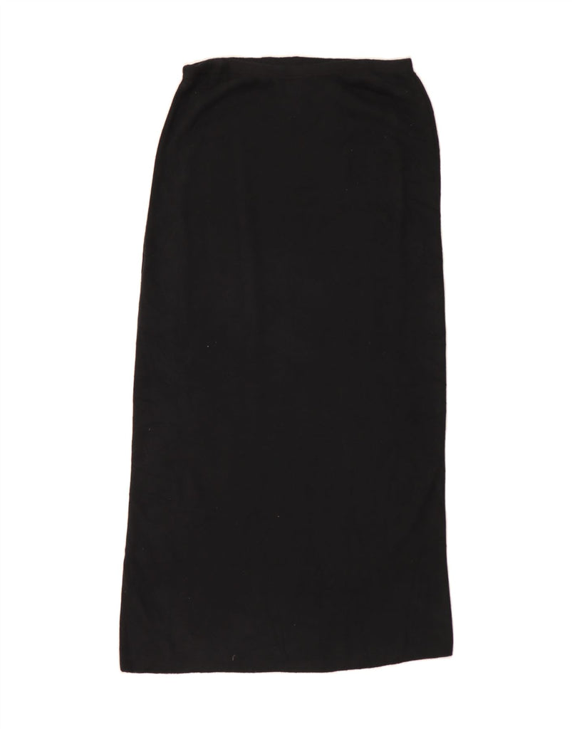 EDDIE BAUER Womens Maxi Skirt Large W34 Black Cotton Vintage Eddie Bauer and Second-Hand Eddie Bauer from Messina Hembry 