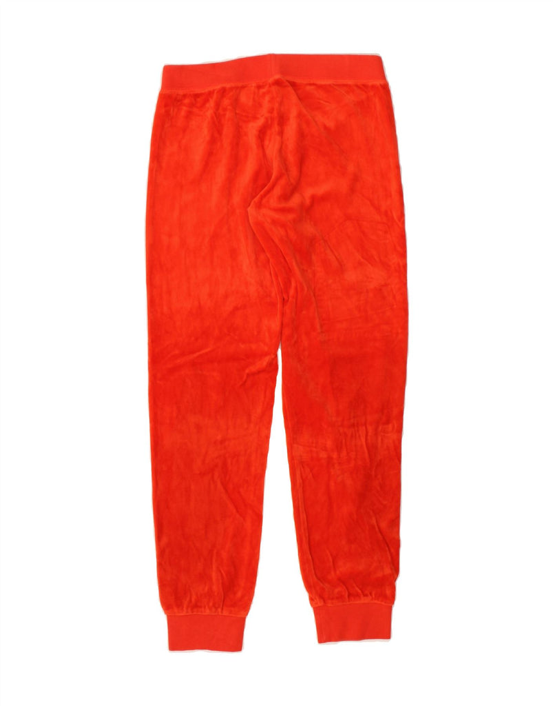 JUICY COUTURE Womens Velour Tracksuit Trousers Joggers UK 6 XS  Orange Vintage Juicy Couture and Second-Hand Juicy Couture from Messina Hembry 