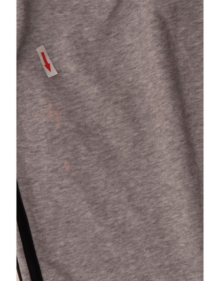 Adidas Mens Tracksuit Trousers Joggers Medium Grey Cotton