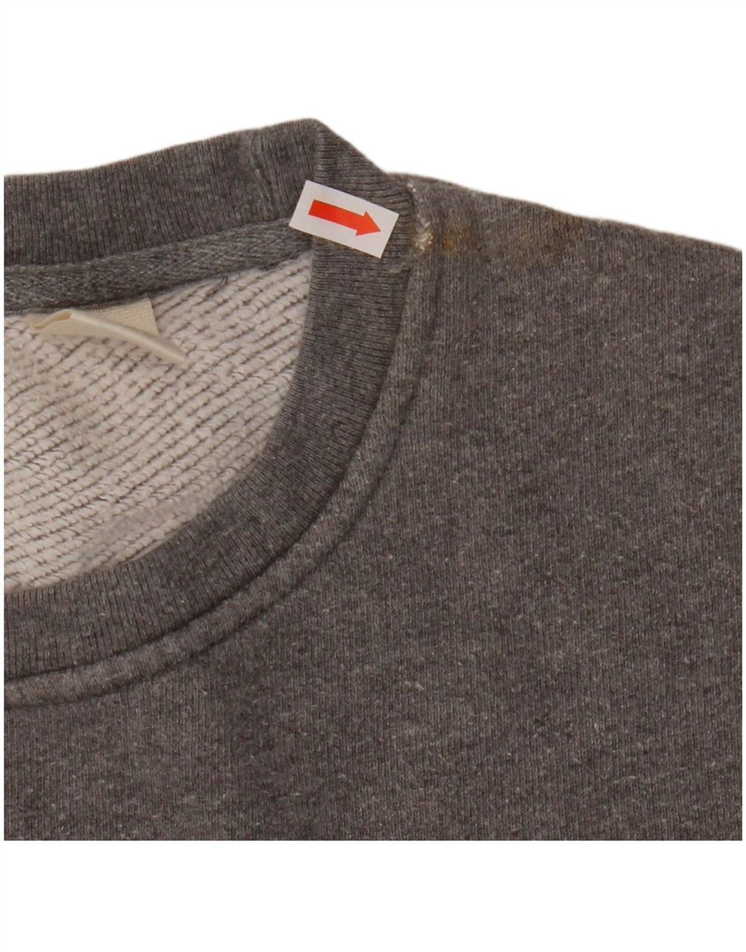 Levi's Mens Graphic Sweatshirt Jumper XL Grey Cotton
